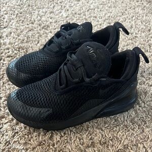 Nike Black Air Max Sneakers Boys Size 12C